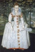 Robert Peake the Elder Elizabeth Queen of Bohemia painting